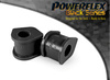 Front Anti Roll Bar Bush 22mm Powerflex Polyurethane Bush Black Series Citroen C1 (2005 - 2014) PFF12-703-22BLK