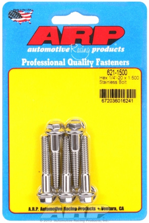 Śruby ARP "1/4""-20 x 1.500 hex SS bolts" (5pcs)
