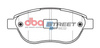 Brake Pads Street Series Ceramic front - DB1758SS CITROEN Berlingo Multispace C3 C4 Xsara Estate Picasso PEUGEOT 1007 206 207 Van 207CC 307 CC Partner Combi