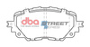 Brake Pads Street Series Ceramic front - DB2441SS FIAT 124 Spider MAZDA MX5 Mk4 ND RF