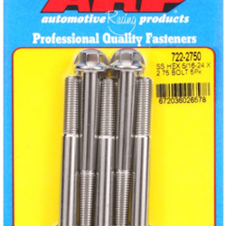 Śruby ARP "5/16""-24 x 2.750 hex SS bolts" (5pcs)