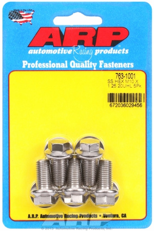 Śruby ARP M10 x 1.25 x 20 hex SS bolts (5pcs)