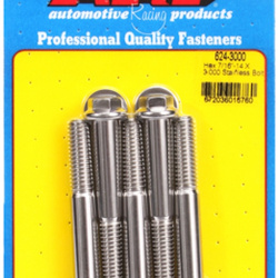 Śruby ARP "7/16""-14 X 3.000 hex 1/2 wrenching SS bolts" (5pcs)