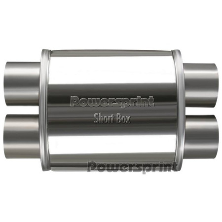 Uniwersalny tłumik owalny X Powersprint Short Box