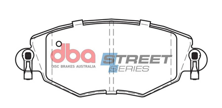 Klocki hamulcowe przednie DBA Brake Pads Street Series Ceramic - DB1479SS FORD Mondeo Estate Mk3 Hatchback Saloon JAGUAR X Type