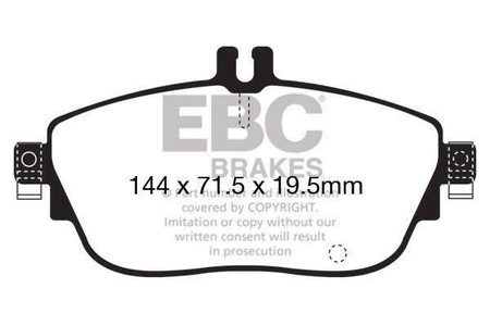 DP32165C - Zestaw klocków hamulcowych seria REDSTUFF EBC Brakes