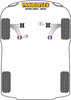 Prowadnica montażowa koła PowerAlign Powerflex Road Series Mercedes-Benz Citan (2012 - 2021) PF99-512-15