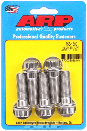 Śruby ARP  Bolt Kit 1/2-20 x 1.500 SS 12PT