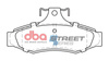 Klocki hamulcowe tylne DBA Brake Pads Street Series Ceramic - DB1204SS