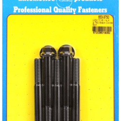 Śruby ARP "7/16""-14 X 3.750 hex black oxide bolts" (5pcs)