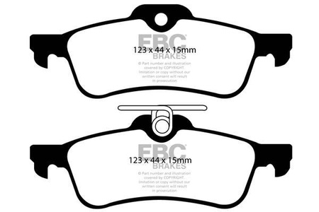 DP1973 - Zestaw klocków hamulcowych seria ULTIMAX2 EBC Brakes