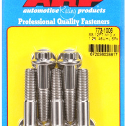 ARP M10 x 1.25 x 45 12pt SS bolts (5pcs)