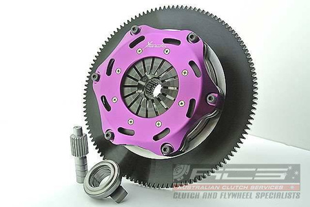 Xtreme Performance Toyota Caldina / Celica / MR2 II - 184mm Rigid Ceramic Twin Plate Clutch Kit Incl Flywheel 1220Nm