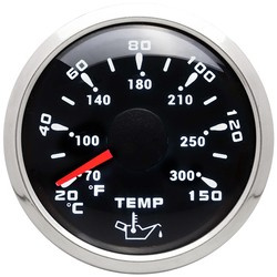 Auto Gauge Oil temperature Gauge - 7 COLOR