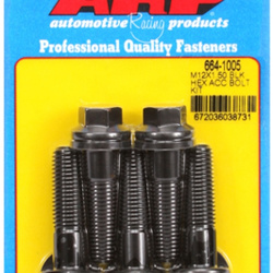 Śruby ARP  Bolt Kit M12 x 1.50 x 45 Black Oxide Hex