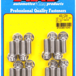Śruby głowicy ARP "3/8"" x .875 drilled SS 12pt header bolt kit"