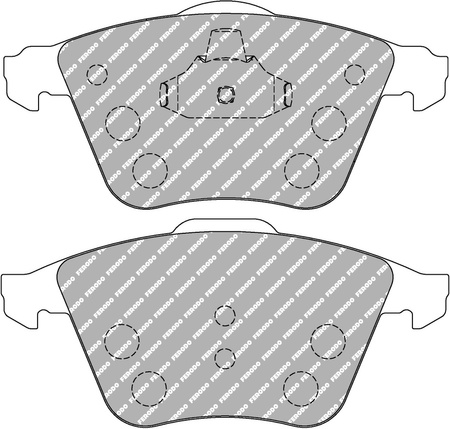 Ferodo Racing DS2500 első fékbetét FCP4223H AUDI A3 8P1 Sportback TT SEAT Leon SKODA SUPERB II 3T4 Estate 3T5 VOLKSWAGEN CC 358 EOS 1F7 1F8 GOLF V 1K1 Convertible 517 PASSAT 3C2 357 Variant 3C5 SCIROCCO 138 