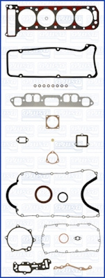 Teljes tömítéskészlet Ajusa Opel 2.4L 8v - CIH (C24NE)