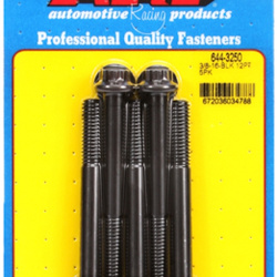 ARP "3/8""-16 x 3.250 12pt 7/16 wrenching black oxide bolts"5pcs