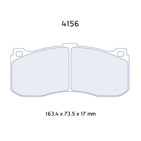 Carbone Lorraine RC6E brake pads - BMW E82 135i Coupe/Cup (07-)