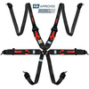 RRS R6 HANS FIA Ultralight Seat Belts - 6 Points 2/3" (2025)