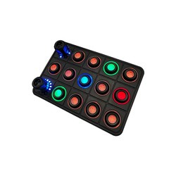 Billentyűzet Can-Bus 15 - MTR pozíciós billentyűzet 2 kódolóval