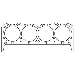 Uszczelka głowicy Cometic HG SBC Gen1 18/23 degr 4.165" Copper .043"