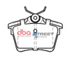 DBA Brake Pads Utcai sorozat hátsó fékbetétek Kerámia - DB2033SS CITROEN C5 PEUGEOT 407 Coupe 607