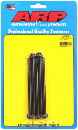 ARP "1/4""-28 x 4.250 12pt black oxide bolts" (5pcs)