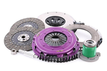 Xtreme Performance Ford Mustang VI - 270mm Organic Twin Plate Clutch Kit Incl Flywheel & CSC 1300Nm