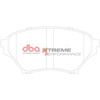 DBA fékbetétek Xtreme Performance első fékbetétek Hawk HB431x.606 - DB1386XP MAZDA MX5 Mk2 NB Sport