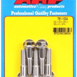 ARP M8 x 1.25 x 35 hex SS bolts (5pcs)