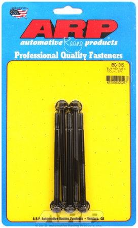 ARP M6 x 1.00 x 100 hex black oxide bolts (5pcs)