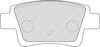 Ferodo Racing DS2500 brake pad rear FCP1858H ABARTH GRANDE PUNTO 199 FIAT Grande Punto Punto OPEL ADAM ADAM CORSA D VAUXHALL Mk III D L_8 L_8 