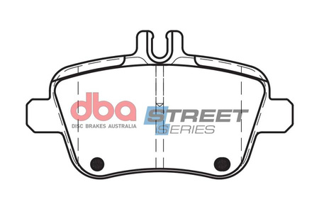 DBA Brake Pads Utcai sorozat hátsó fékbetétek Kerámia - DB2318SS INFINITI Q30 QX30 MERCEDES-BENZ A-Class W176 A160 A160D A180 A180D A200 A200D A220D A250 B-Class W246 B160D B180 B180D B200 B200D B220 B220D B250 CLA Shooting Brake X117 CLA180 CLA200