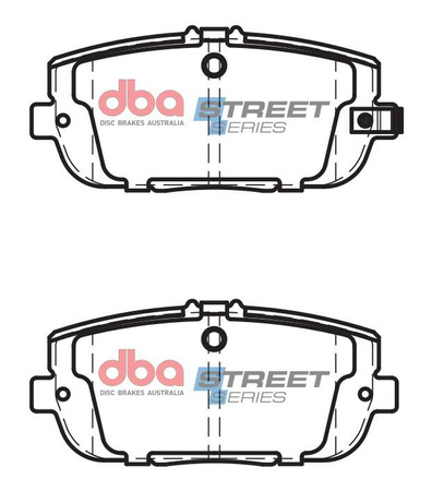 Brake Pads Street Series Ceramic rear - DB2064SS ABARTH 124 Spider FIAT MAZDA MX5 Mk3 NC Mk4 ND RF