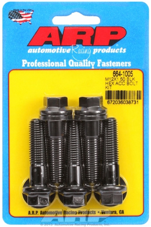 Śruby ARP  Bolt Kit M12 x 1.50 x 45 Black Oxide Hex