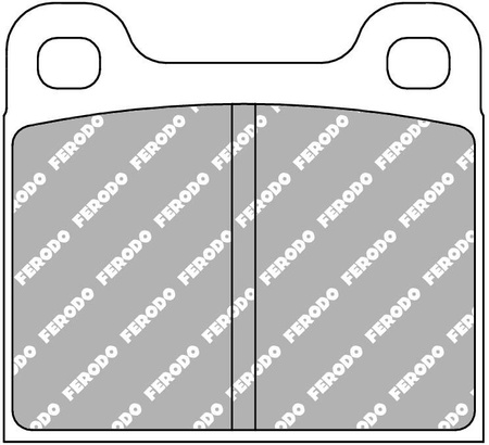 Ferodo Racing DS2500 brake pad rear FCP2H ALFA ROMEO AUDI BMW FERRARI FIAT HYUNDAI LANCIA MASERATI MERCEDES OPEL PORSCHE TALBOT VAUXHALL VOLKSWAGEN VOLVO 