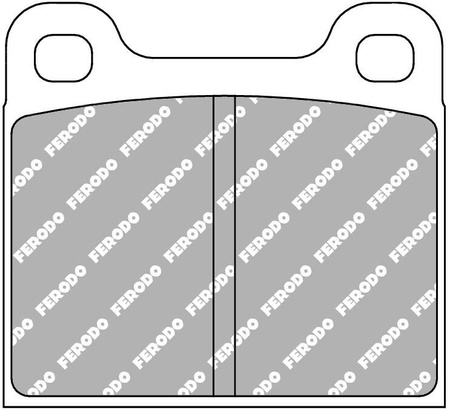 Ferodo Racing DSUNO brake pad rear FCP2Z ALFA ROMEO AUDI BMW FERRARI FIAT HYUNDAI LANCIA MASERATI MERCEDES OPEL PORSCHE TALBOT VAUXHALL VOLKSWAGEN VOLVO 