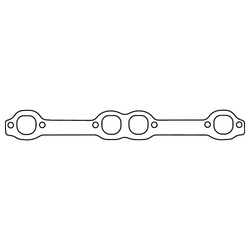 Cometic Fejtömítés Kipufogás Gasket Chevy SB V8