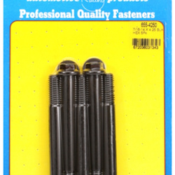 ARP "7/16""-14 X 4.250 hex 1/2 wrenching black oxide bolts" 5pcs