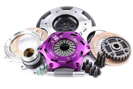 Xtreme Performance Toyota Yaris GR - 184mm Sprung Ceramic Twin Plate Clutch Kit Incl Flywheel & CSC 1220Nm