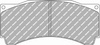Ferodo Racing DS3000 első fékbetét FRP3014R ASTON MARTIN Vantage AUDI RS3 CUPRA Leon GINETTA G55 HONDA CIVIC MCLAREN 570 S OPEL Astra PEUGEOT 308 SEAT Leon MK2 MK3 SUBARU Impreza VOLKSWAGEN GOLF,