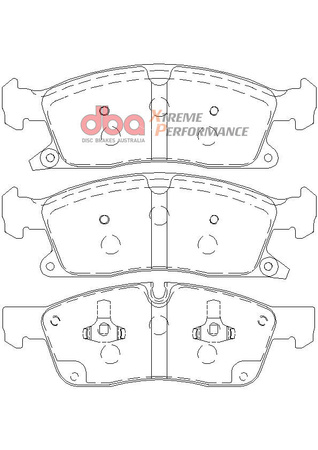 Brake Pads Xtreme Performance Hawk HB701x.723 front - DB2216XP DODGE USA Durango JEEP Grand Cherokee MERCEDES-BENZ GL-Class X166 GL350 GL400 GLE-Class W166 GLE250 D 4Matic GLE350 GLE400 Coupe C292 GLE350d GLS-Class GLS350 GLS400 M-Class ML250D ML350