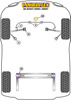 Mocowanie Silnika Snub Nose Powerflex Road Series Audi A6 / S6 / RS6 & A6 / S6 / RS6 C5 (1997-2005)\A6 Avant (2002 - 2005) PFF3-221