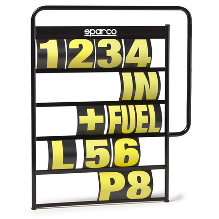 Sparco eredménytábla (Pit-Stop)