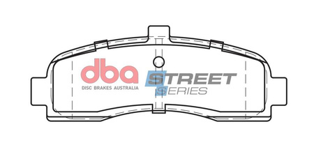 Klocki hamulcowe przednie DBA Brake Pads Street Series Ceramic - DB1307SS