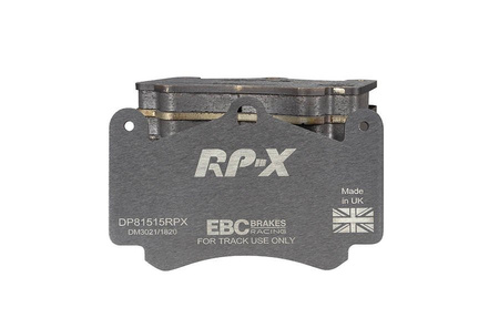 DP81515RPX - Zestaw wyścigowych klocków hamulcowych seria RP-X Racing EBC Brakes