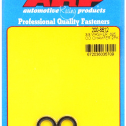 Śruby ARP "3/8""ID .625""OD chamfer black washers"