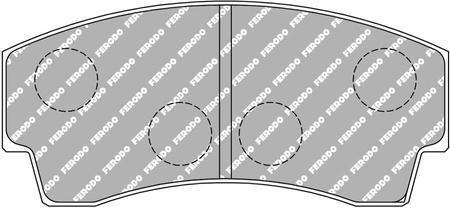 Ferodo Racing DSUNO Vorderradbremsbelag FRP219Z PEUGEOT 206 SUBARU Impreza